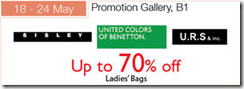 SisleyBenettonURSLadiesBagsSale_thumb Sisley, Benetton & URS Ladies' Bags Sale