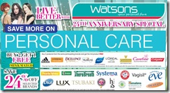 WatsonsSingapore24thAnniversarySpecial_thumb Watsons Singapore 24th Anniversary Special Promotion