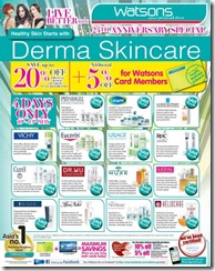 WatsonsSingaporeSkincareSale_thumb Watsons Derma Skincare Sale