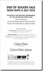 CalvinKleinEndOfSeasonSaleWithDBSPOSBCards_thumb Calvin Klein End Of Season Sale With DBS POSB Cards