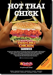 CarlsJr.SingaporeThaiChiliChickenSandwichPromotion_thumb Carl's Jr. Singapore Thai Chili Chicken Sandwich Promotion