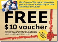 IKEASingaporeFree10VoucherPromotion_thumb IKEA Singapore Free $10 Voucher Promotion