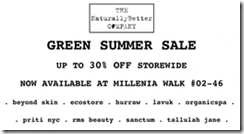 TheNaturallyBetterCompanyGreenSummerSale_thumb The Naturally Better Company Green Summer Sale