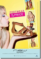 NewLookFootwearHalfPrice_thumb New Look Footwear @ Half Price