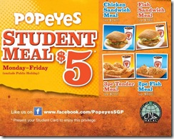 Popeyes5StudentMeal_thumb Popeyes $5 Student Meal