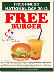 FreshnessBurgerNationalDayFreeBurgerDeal_thumb Freshness Burger National Day Free Burger Deal
