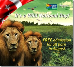 SingaporeZooBirdParkFreeAdmissionForAugustBirthdays_thumb Singapore Zoo & Bird Park Free Admission For August Birthdays