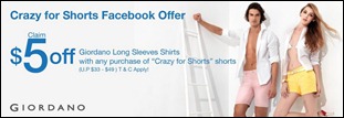 Giordano-Crazy-for-Shorts-Facebook-Offer-EverydayOnSales_thumb 27 September-9 October 2012: Giordano Crazy for Shorts Promotion