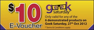 Harvey-Norman-FREE-10-E-Voucher-for-Geek-Saturday-Branded-Shopping-Save-Money-EverydayOnSales_th 27 October 2012: Harvey Norman FREE E-Voucher Promotion