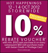 Isetan-Storewide-10-Rebate-VOucher-EverydayOnSales_thumb 12-14 October 2012: Isetan Hot Happenings Storewide Rebate Voucher