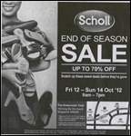 Scholl-Warehouse-SaleBranded-Shopping-Save-Money-EverydayOnSales_thumb 12-14 October 2012: Scholl Warehouse Sale