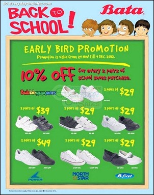 Bata-Back-to-School-Early-Bird-Promotion-Branded-Shopping-Save-Money-EverydayOnSales_thumb 29 November-9 December 2012: Bata Back to School Sale