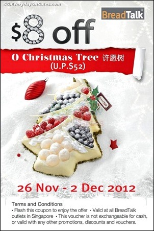 BreadTalk-O-Christmas-Tree-Promotion-Branded-Shopping-Save-Money-EverydayOnSales_thumb 26 November-2 December 2012: BreadTalk O Chirstmas Tree Promotion
