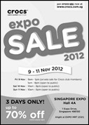 Crocs-Expo-Sale-2012-Branded-Shopping-Save-Money-EverydayOnSales_thumb 9-11 November 2012: Crocs Expo Sale