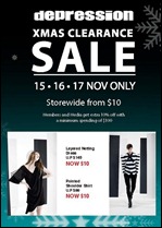 Depression-Christmas-Clearance-Sale-Branded-Shopping-Save-Money-EverydayOnSales_thumb 15-17 November 2012: Depression Storewide Sales