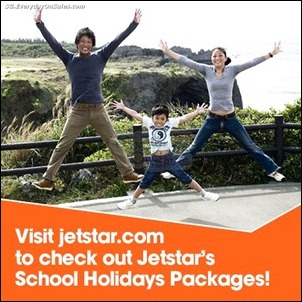 Jetstar School Holidays Getaway Packages Branded Shopping Save Money EverydayOnSales
