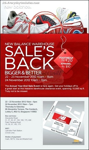 New-Balance-Warehouse-Sale-Branded-Shopping-Save-Money-EverydayOnSales_thumb 22-24 November 2012: New Balance Warehouse Sale