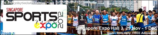 Singapore-Sports-Expo-Branded-Shopping-Save-Money-EverydayOnSales_thumb 29 November-1 December 2012: Singapore Sports Expo