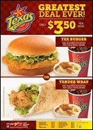 Texas-Chicken-New-3.50-Burger-Meal-and-Tender-Wrap-Combo-Meals-Branded-Shopping-Save-Money-Every1 6 November 2012 onwards: Texas Chicken Greatest Deal Ever Promotion