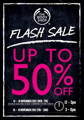 The-Body-Shop-Flash-Sale-Branded-Shopping-Save-Money-EverydayOnSales_thumb 16-18 November 2012: The Body Shop Flash Sale