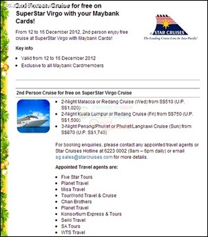 2nd-Person-Cruise-for-free-on-SuperStar-Virgo-with-your-Maybank-Cards-Cards-Maybank2u.com-Si1 12-16 December 2012: Star Cruises 1-for-1 SuperStar Virgo Cruise deals with Maybank Credit Card Promotion