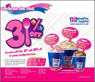 Baskin-Robbins-Handpacked-Ice-Cream-Branded-Shopping-Save-Money-EverydayOnSales_thumb 31% on 31st with Baskin Robbins Handpacked Ice Cream Promotion