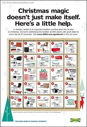 IKEA-Advent-Deals-Branded-Shopping-Save-Money-EverydayOnSales_thumb 1-24 December 2012: IKEA Advent Deals Promotion
