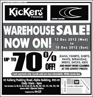 Kickers-and-Criss-Cross-Warehouse-Sale-Branded-Shopping-Save-Money-EverydayOnSales_thumb 12-16 December 2012: Kickers and Criss Cross Warehouse Sale