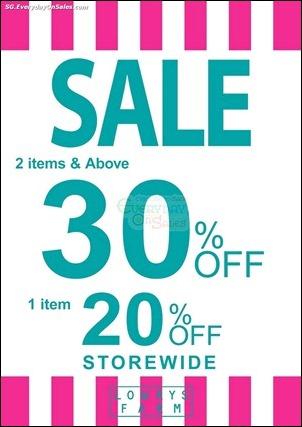 Lowrys-Farm-Storewide-Sale-Branded-Shopping-Save-Money-EverydayOnSales_thumb 14 December 2012 onwards: Lowrys Farm Storewide Sale