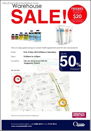 Ocean-Health-Warehouse-Sale-Branded-Shopping-Save-Money-EverydayOnSales_thumb 14-15 December 2012: Ocean Health Warehouse Sale