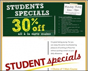 Pizza-Hut-Student-Specials-Discounts-Branded-Shopping-Save-Money-EverydayOnSales_thumb 3 December 2012 onwards: Pizza Hut Student Promotion