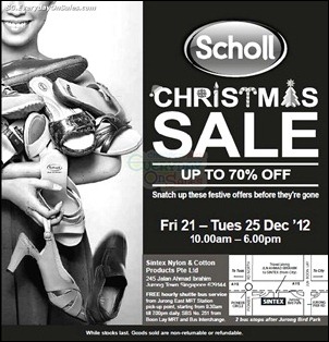 Scholl-Christmas-Sale-Branded-Shopping-Save-Money-EverydayOnSales_thumb 21-25 Dec 2012: Festive Celebration with Scholl Christmas Sale