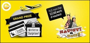 Scoot-Naughty-or-Nice-Contest-FREE-Vouchers_thumb 19-24 December 2012: The Lowest Air Fare Sale Ever from Scoots