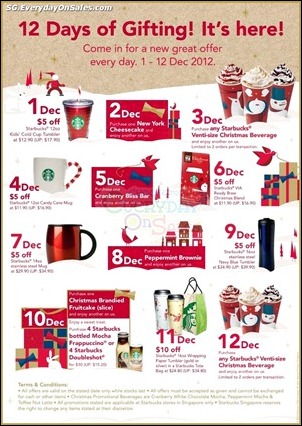 Starbucks-12-Days-Gifting-Promotion-Branded-Shopping-Save-Money-EverydayOnSales_thumb 1-12 December 2012: Starbucks 12 Days of Gifting Promotion