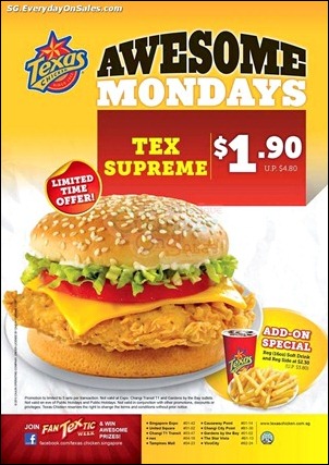 Texas-Chicken-Awesome-Monday-Promotion-Branded-Shopping-Save-Money-EverydayOnSales_thumb 3 December 2012 onwards: Texas Chicken Awesome Mondays Promotion