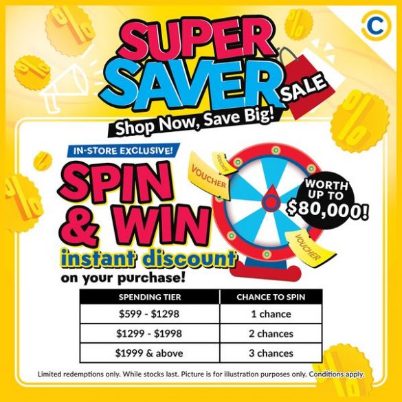 Apr Onward Courts Super Saver Deal Sg Everydayonsales