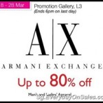 Isetan Armani Exchange Sale