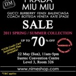 Prada / Miu Miu Handbag Singapore Sales