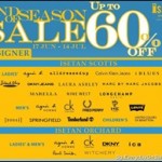 Isetan End of Season Sale