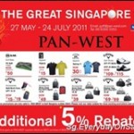 Pan-West Golf Great Singapore Sales