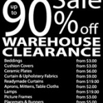 Quedos Warehouse Clearance Sale