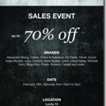 Brandsfever Sales Event 2012
