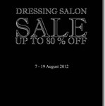 Dressing Salon Sale 2012