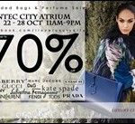 22-28 October 2012: Luxury City Branded Bags and Perfume Sale