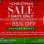 7-8 December 2012: Clout Shoppe Branded Handbags Sale