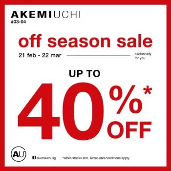 Akemiuchi-Off-Season-Sale-at-Tampines-1-350x350 21 Feb-22 Mar 2020: Akemiuchi Off Season Sale at Tampines 1