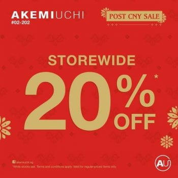 Akemiuchi’s-Post-CNY-Sale-at-VivoCity-350x350 4 Feb 2020 Onward: Akemiuchi Post CNY Sale at VivoCity