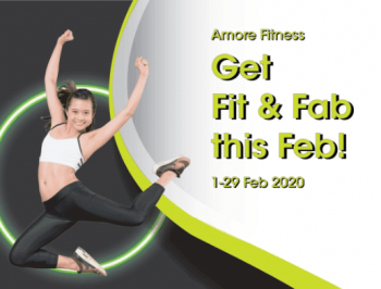 Amore-Fitness-Unlimited-Fitness-Access-Promotion-350x266 1-29 Feb 2020: Amore Fitness Unlimited Fitness Access Promotion