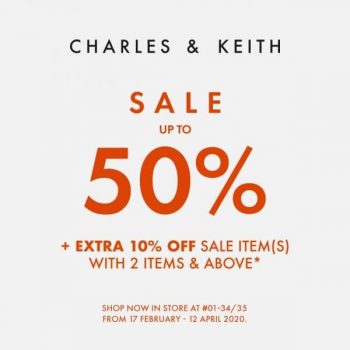 CHARLES-and-KEITH-Selected-Items-Sale-at-City-Square-Mall-350x350 17 Feb-12 Apr 2020: CHARLES and KEITH Selected Items Sale at City Square Mall