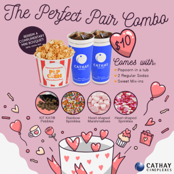 Cathay-Cineplexes-Perfect-Pair-Combo-Promotion-350x350 14-16 Feb 2020: Cathay Cineplexes Perfect Pair Combo Promotion